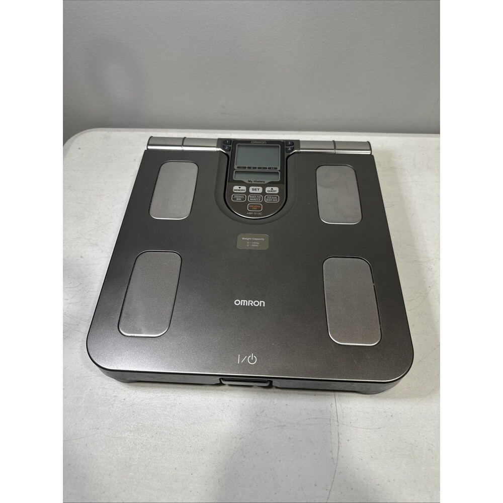 Omron HBF-514C Full Body Composition Sensing Monitor and & Scale, 7 Metrics